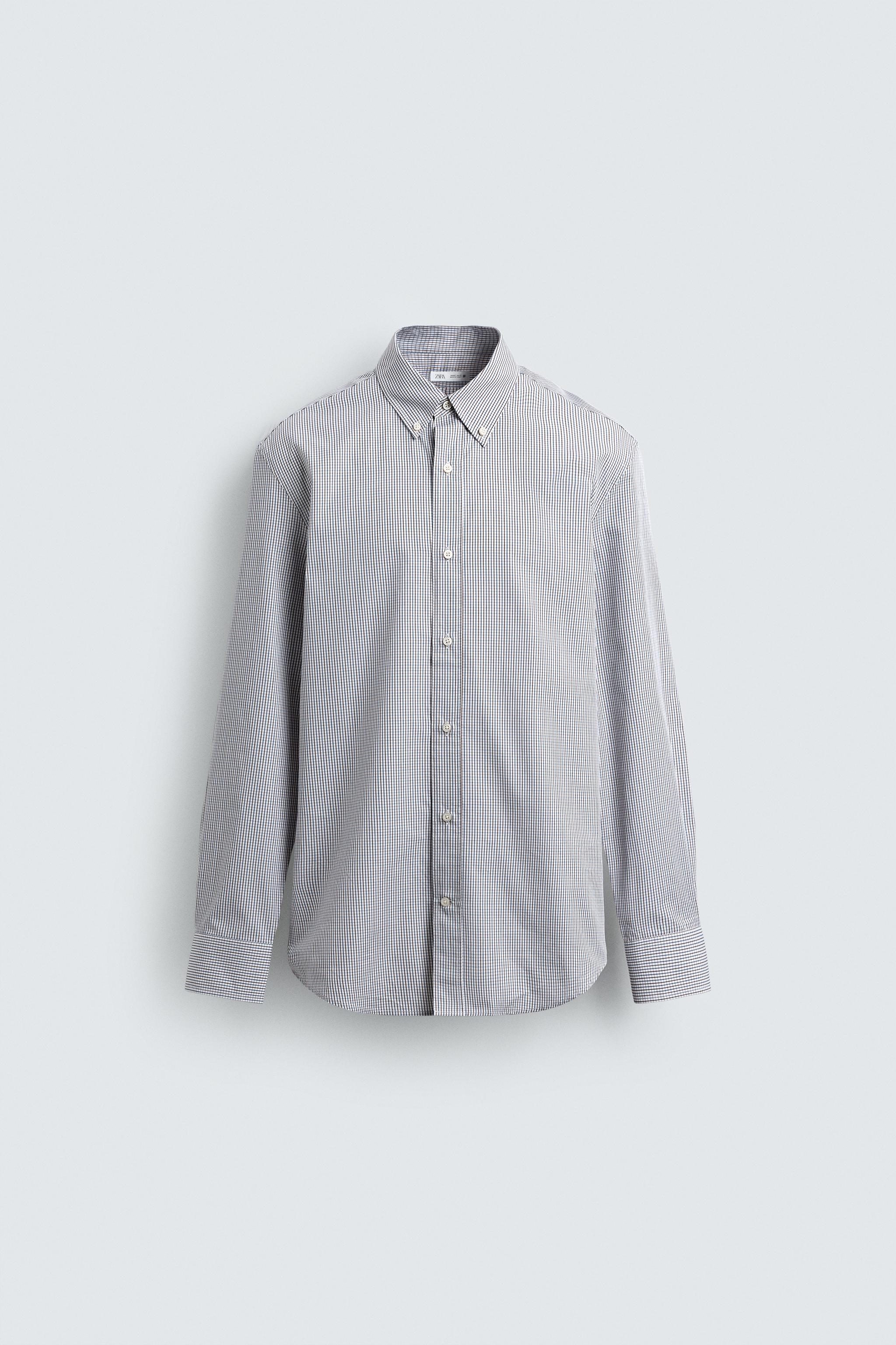 REGULAR FIT PLAID SHIRT